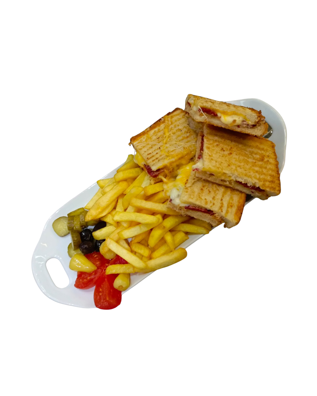 Pastırma, Çedar, Kaşarlı Tost