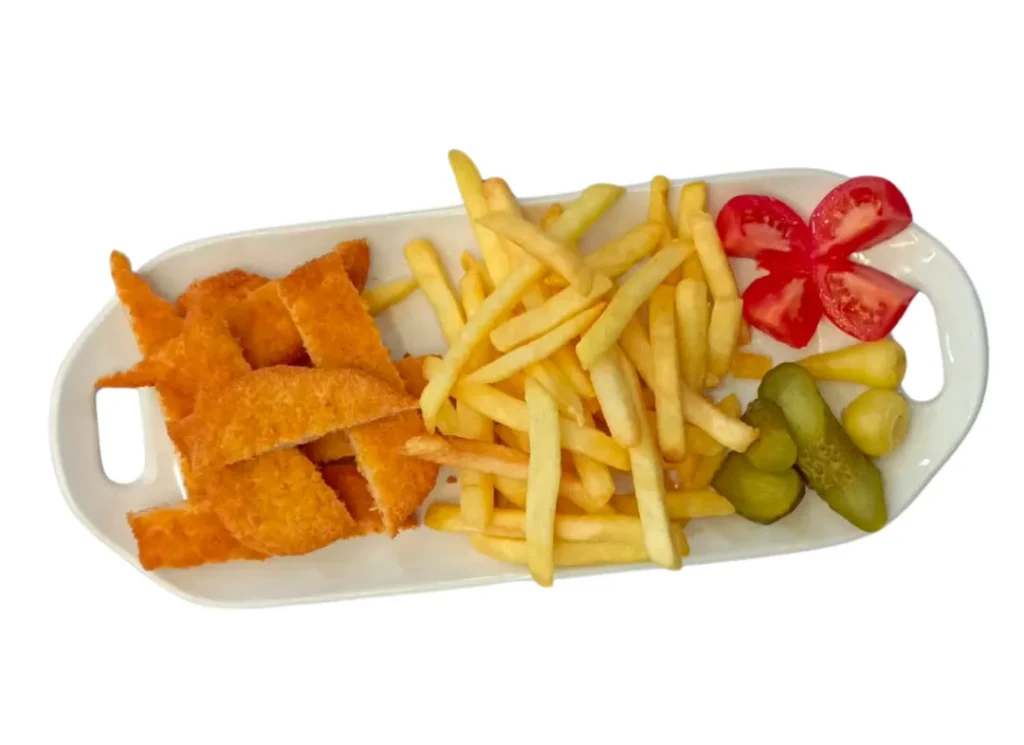 TAVUK ŞİNİTZEL MENÜ